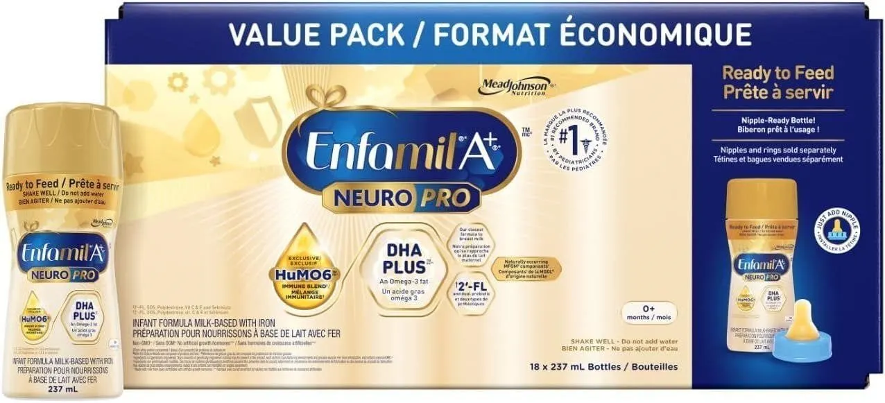 NEW $87 (237ml x18) Enfamil NeuroPro Baby Formula