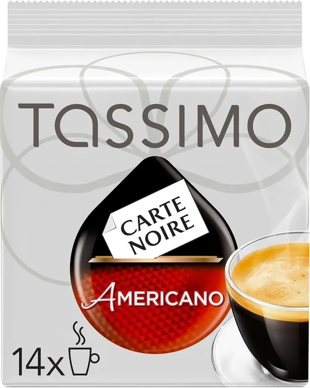 NEW (14ct) Tassimo Carte Noire Americano Coffee
