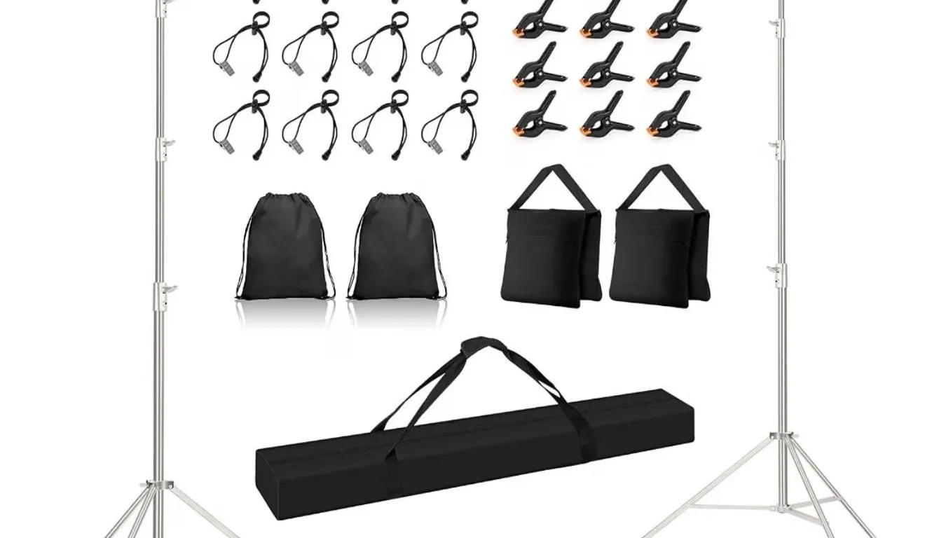 $150 Stainless Steel Backdrop Stand 13x13ft Heavy