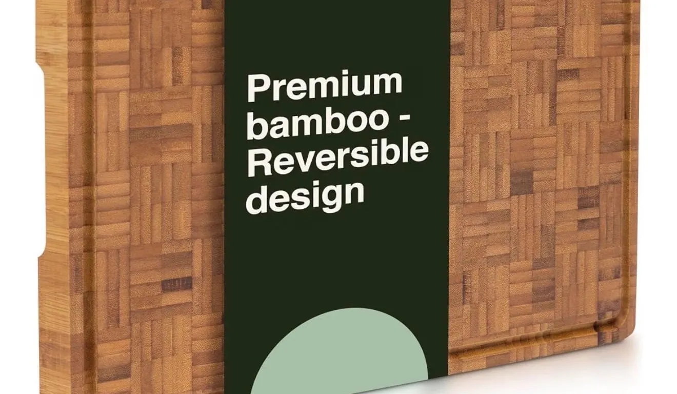NEW $88 Cactus & Cubby Premium Bamboo Cutting
