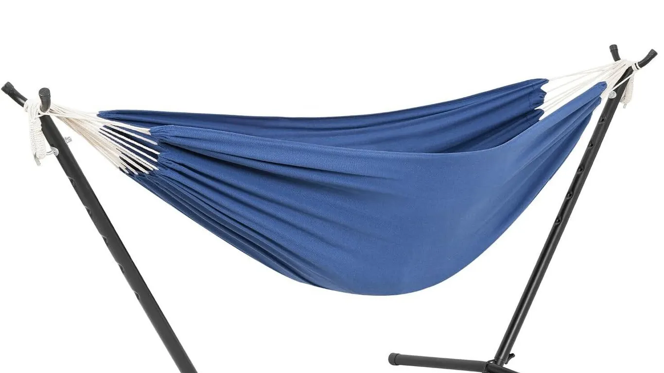 New $114 EchoSmile 2-Person Hammock with Stand,...