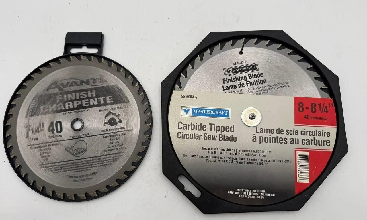 Mastercraft 40T Circular Saw Blades