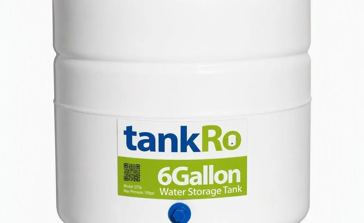 New $118 GTS6 6-Gallon RO Pressurized Tank, Blue