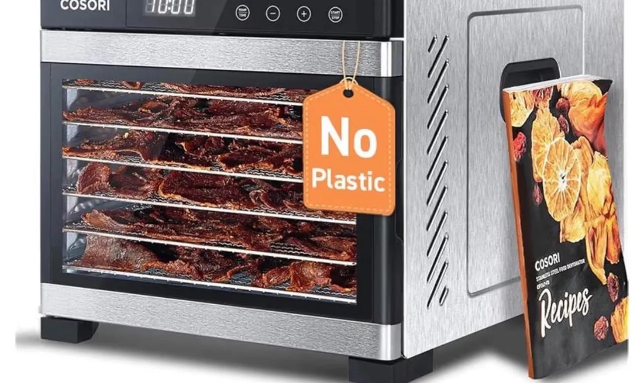 $230 Cosori Food Dehydrator, 6 Stainless Steel