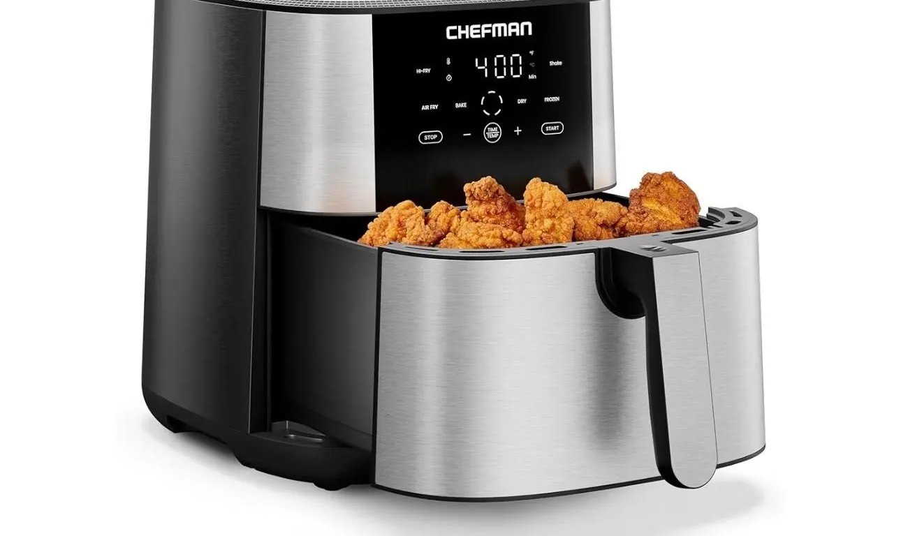 NEW $90 Chefman TurboFry� Touch Air Fryer,