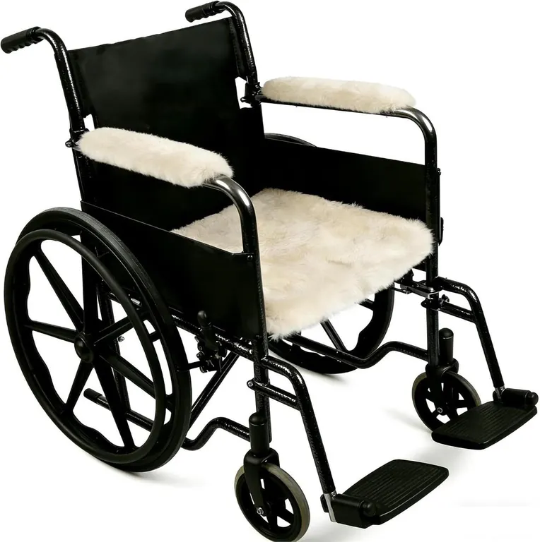 New $130 3pcs DUMI Sheepskin Wheelchair Set