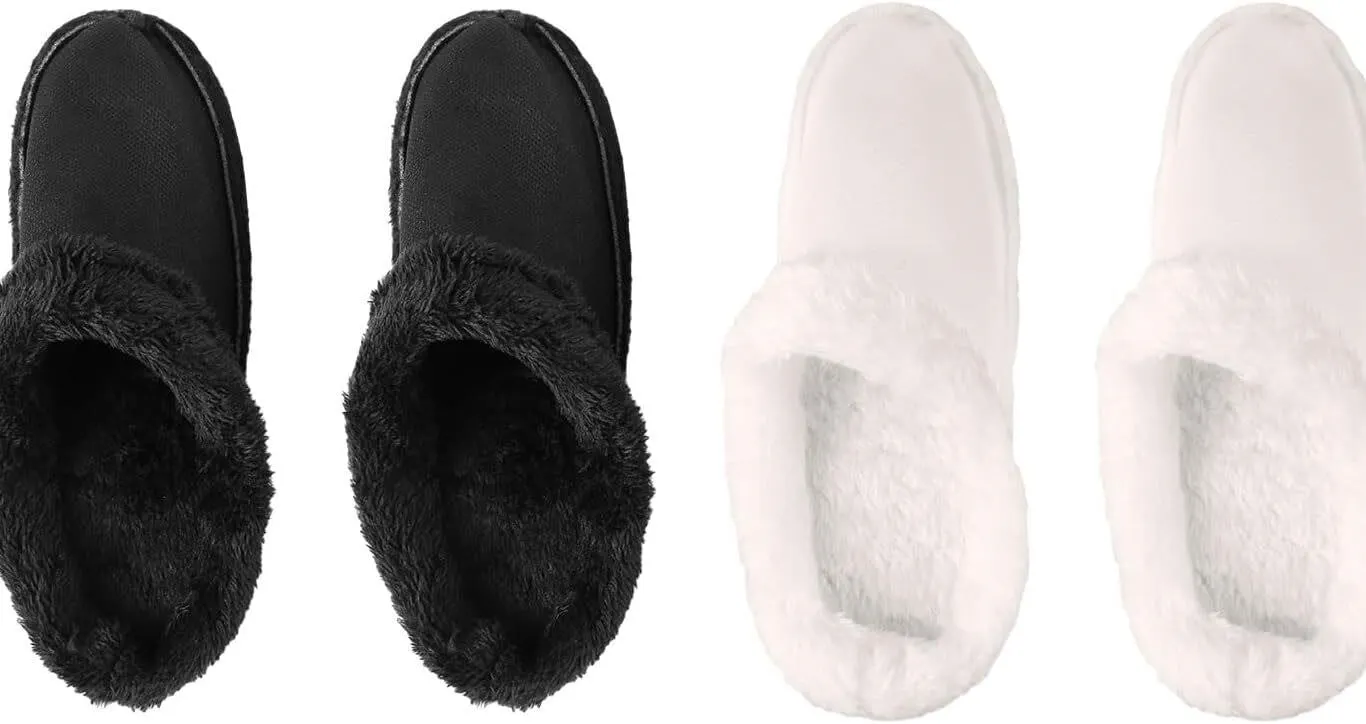 NEW (L) 2PK Soft & Fuzzy Warm Insole Liners