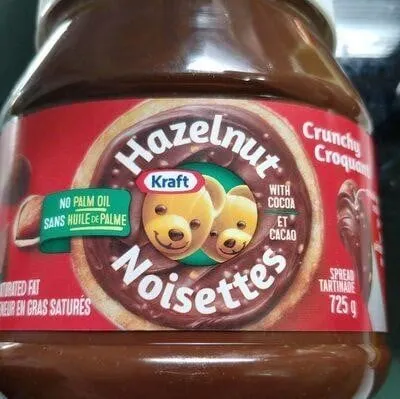 NEW Kraft Hazelnut Spread Crunch 725g