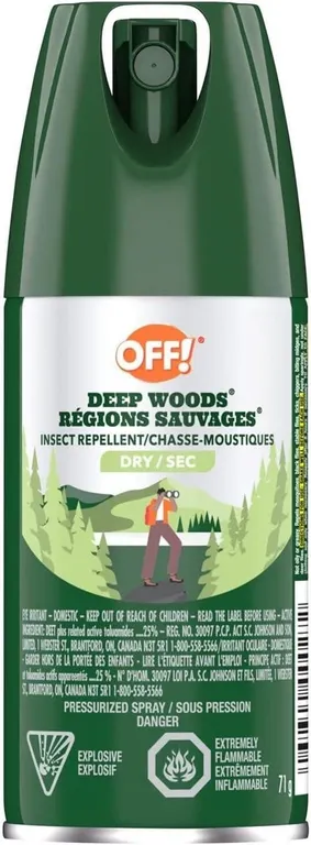 NEW OFF! Deep Woods Dry Mosquito Repellent 71g