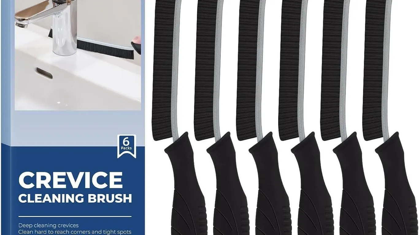 NEW 6PK Crevice Cleaning Brushes Scrubbing Tool