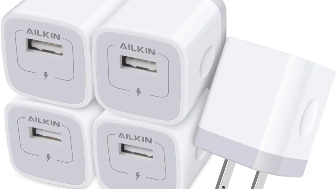 NEW 5PK USB Fast Charger Wall Blocks