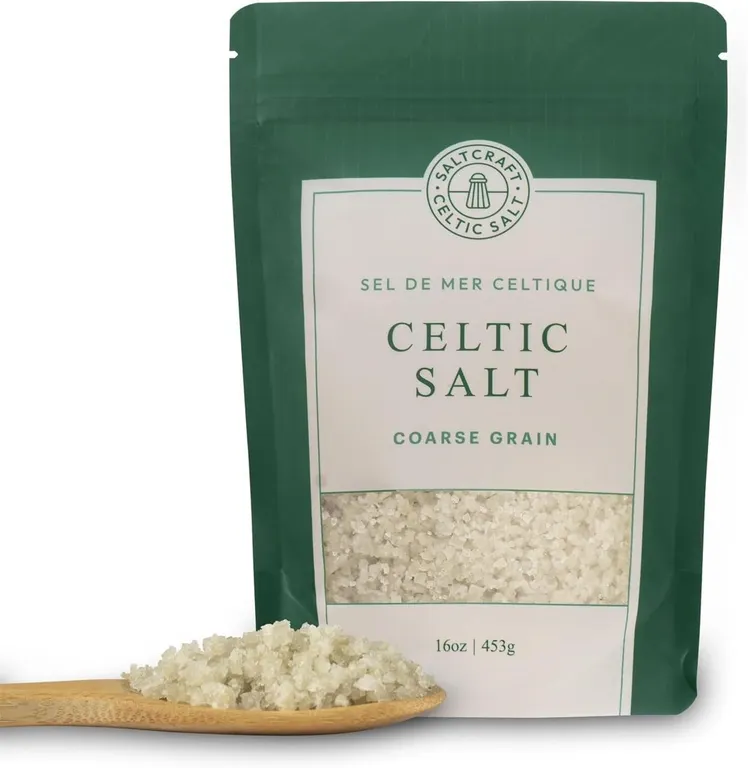 SEALED 453g Celtic Salt Coarse Grain- Low Sodium