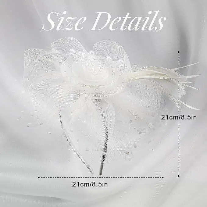 SEALED Women's High Tea Fascinator Headband w/Clip