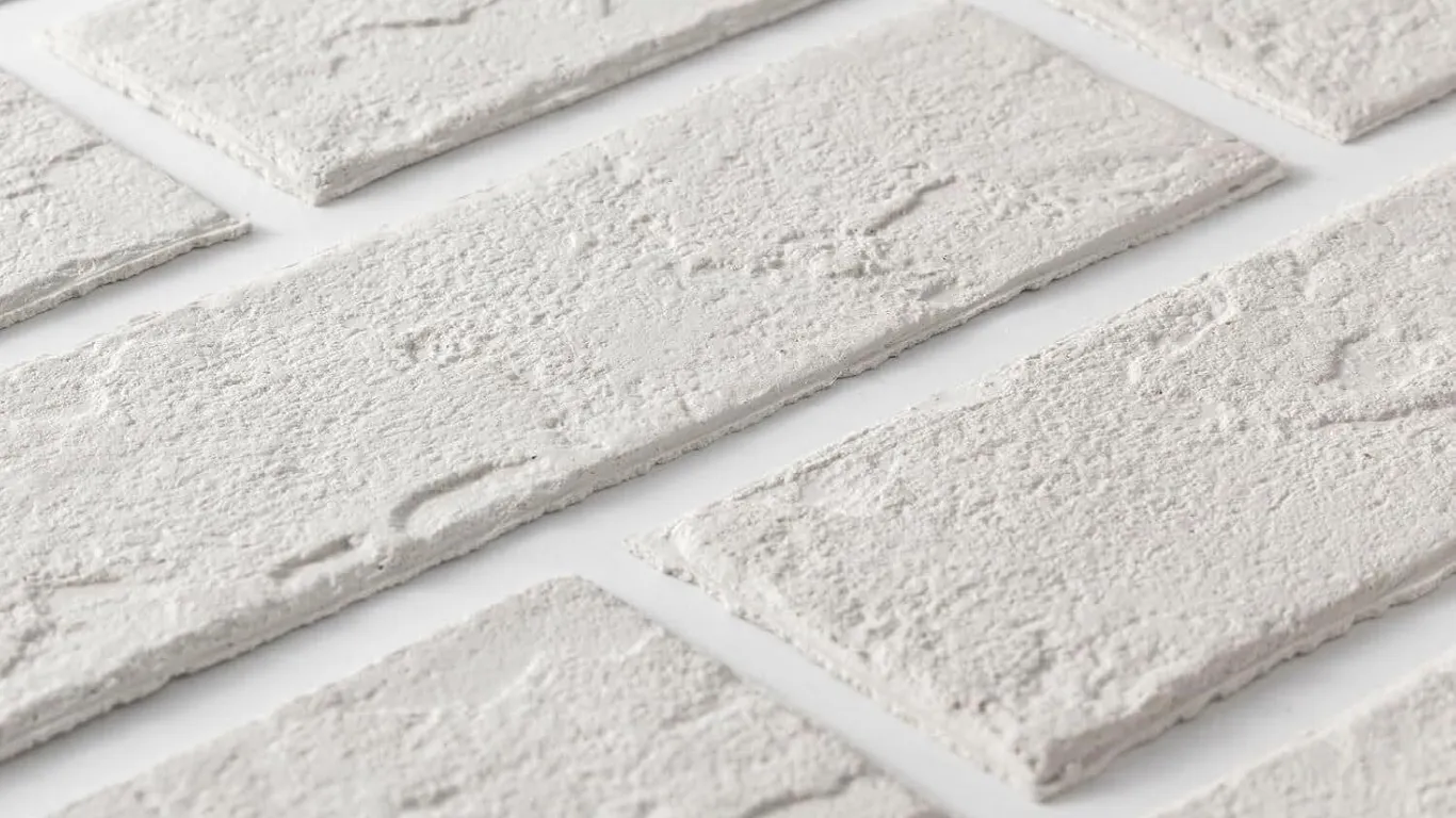 SEALED $54 17PK Textured Faux Brick Tiles For Wall