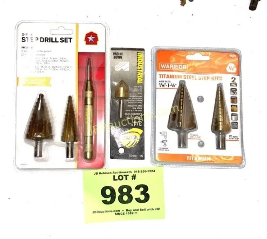 STEP DRILL BITS