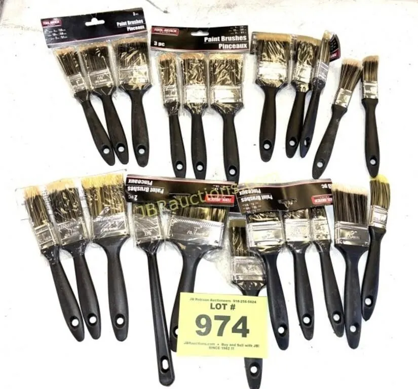 NEW PAINT BRUSHES