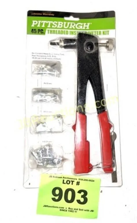 THREADED RIVETER SET