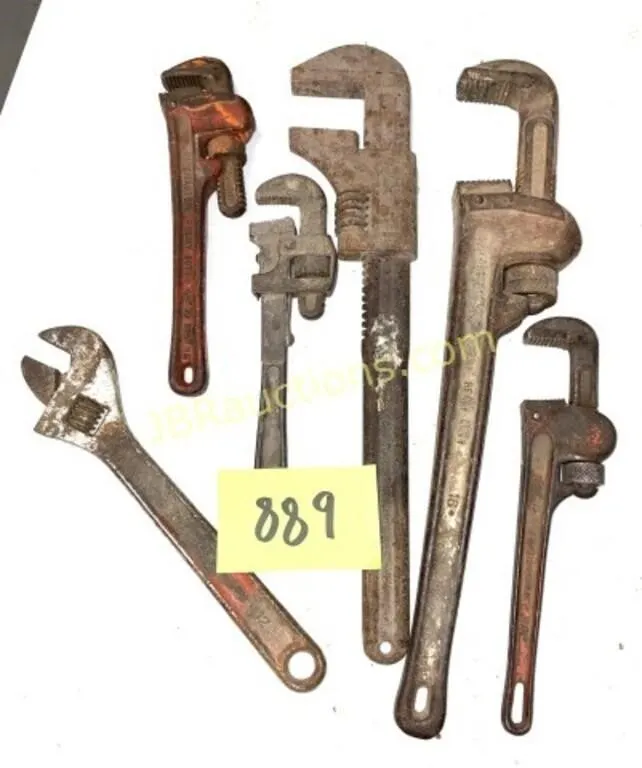 PIPE WRENCHES AND CRESCENT WRENCHS