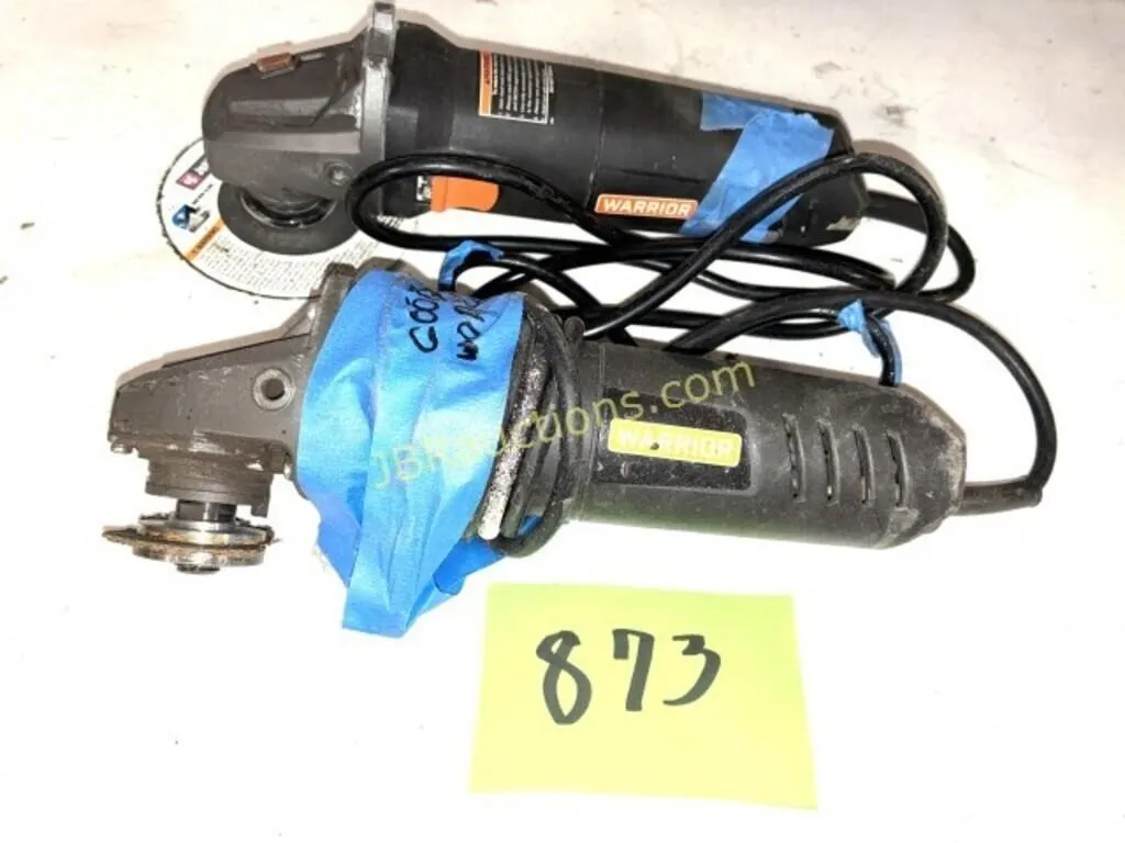2 ANGLE GRINDERS
