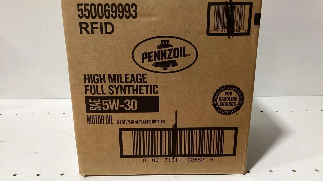 Pennzoil 5w30 Full Synthetic High Mileage 6pk Oil