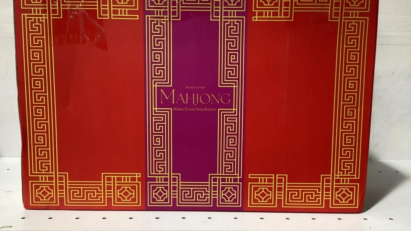 Lunar New Year Deluxe Acrylic Mahjong Starter Kit