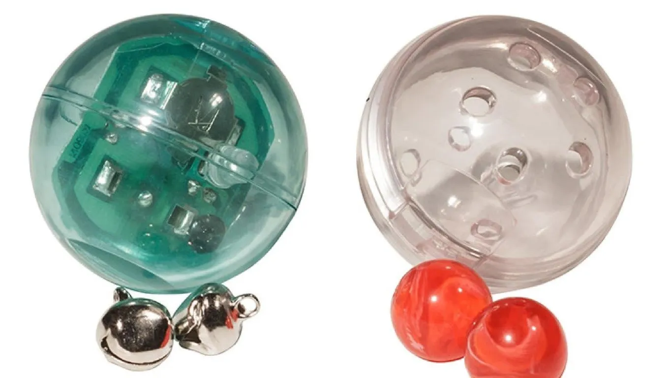 Coastal Turbo Cat Treat Ball 2 Pack