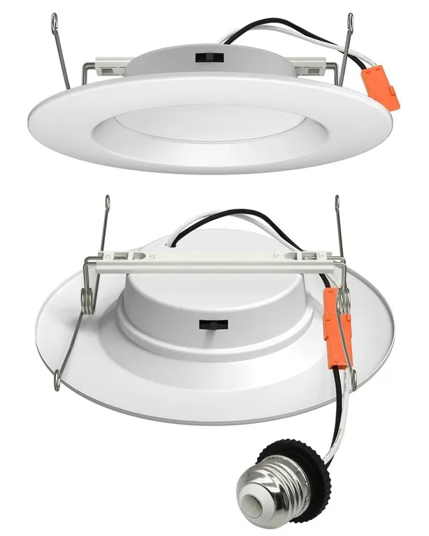 Nicor Ixd 56-in Led Recessed Light 12 Pack White