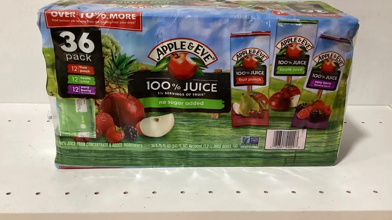 Apple and Eve 36ct Juice Variety Pack Bundle