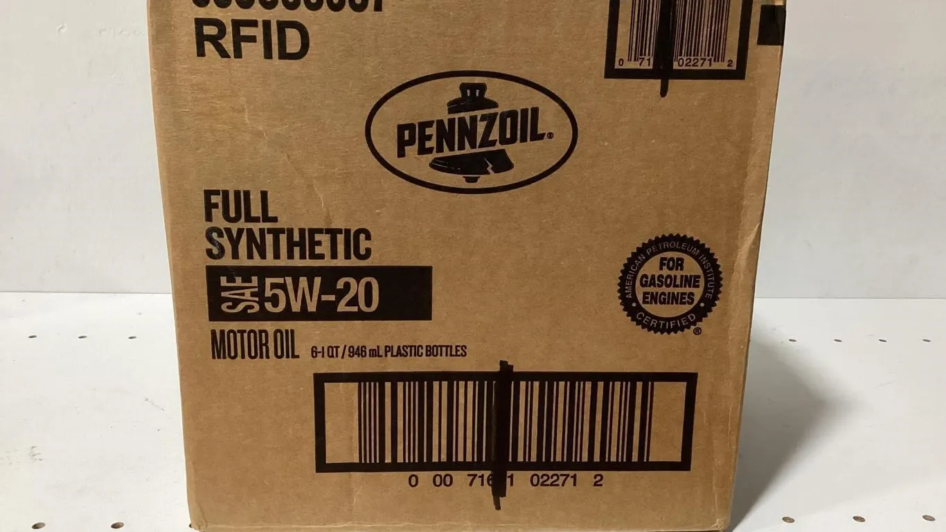 Pennzoil 5w-20 Full Synthetic Motor Oil 6pk