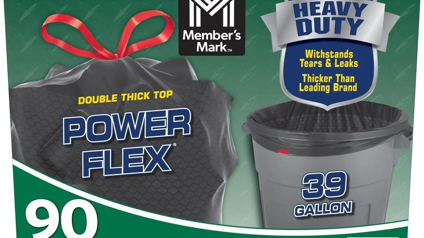 As Retail 39 Gallon Power Flex Yard Bags 90ct