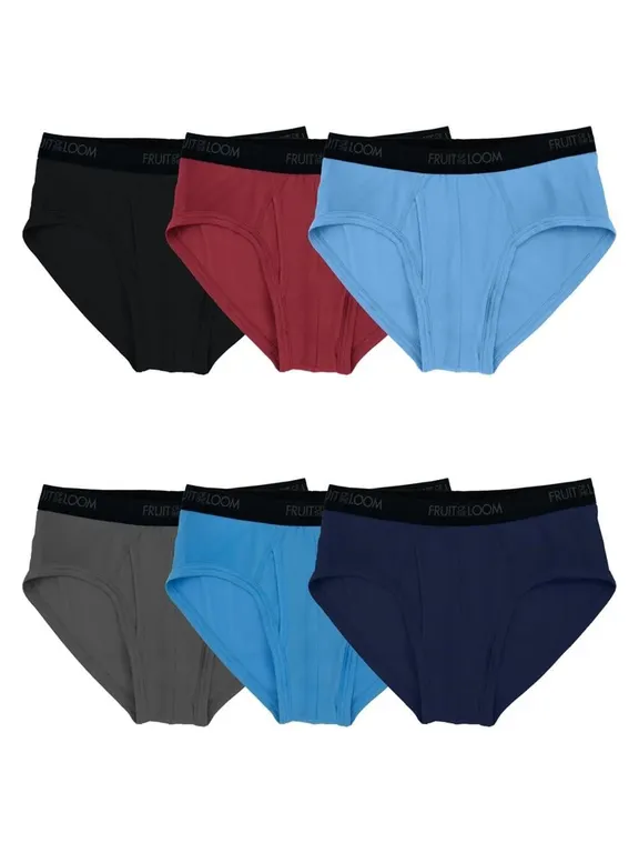 Fruit of the Loom Mens Briefs Medium 6 Pack