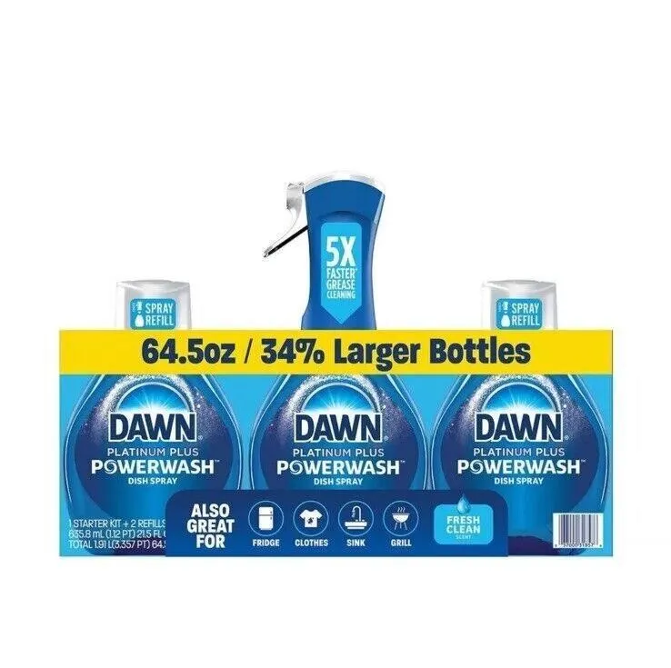 Dawn 990348761 Powerwash Spray 64.5 fl oz 3pk