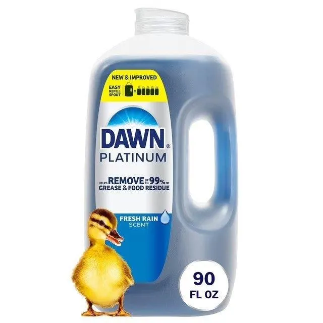 Dawn Platinum Refreshing Rain Dish Soap 90 oz