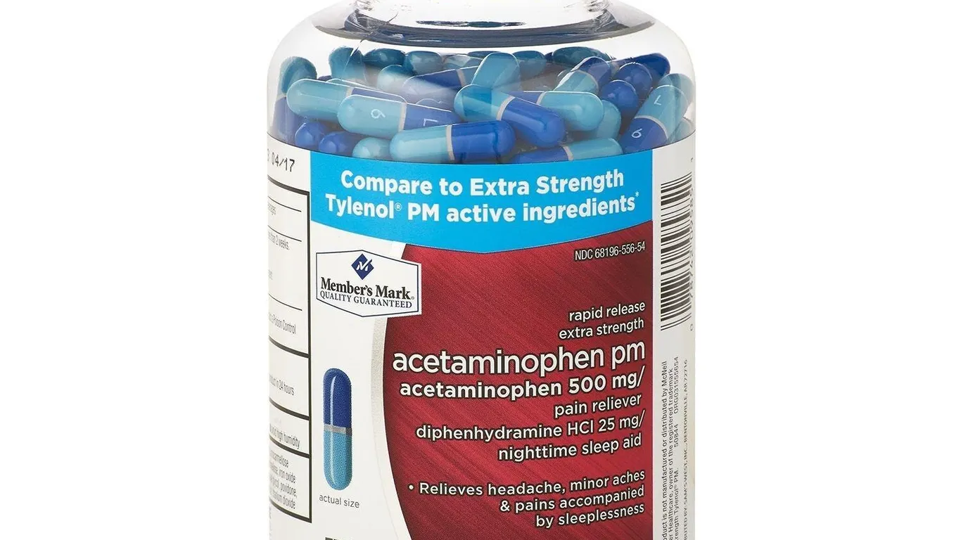 Sku18184172 Acetaminophen PM 375ct