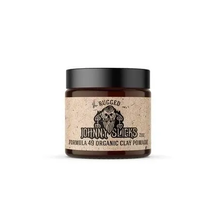 Jonny Slicks Clay Pomade Rugged Formula 49 2 Oz