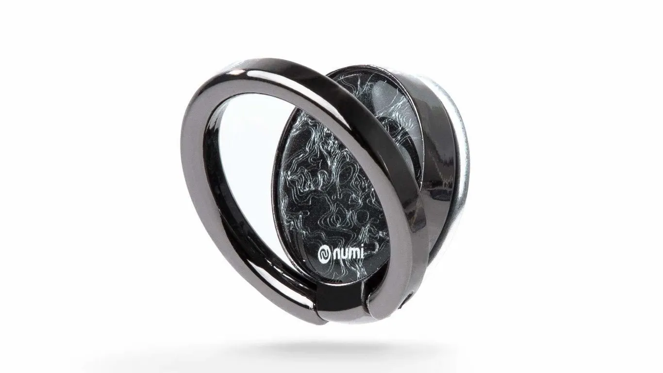 Numi 3-in-1 Phone Spinner Ring Stand Black