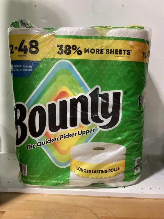 Bounty Select-A-Size 2-Ply Paper Towels 12 Rolls