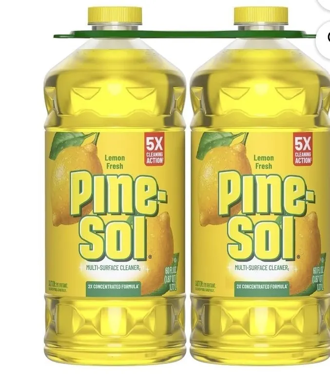 Pine-Sol Multi-Surface Cleaner Lemon 60oz 2 Pack