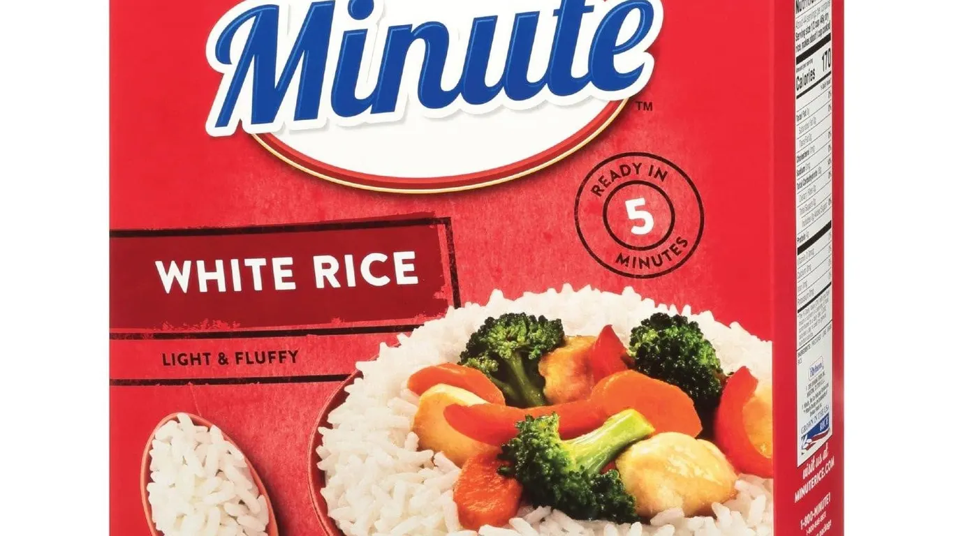 Minute Instant White Rice 72 Ounce