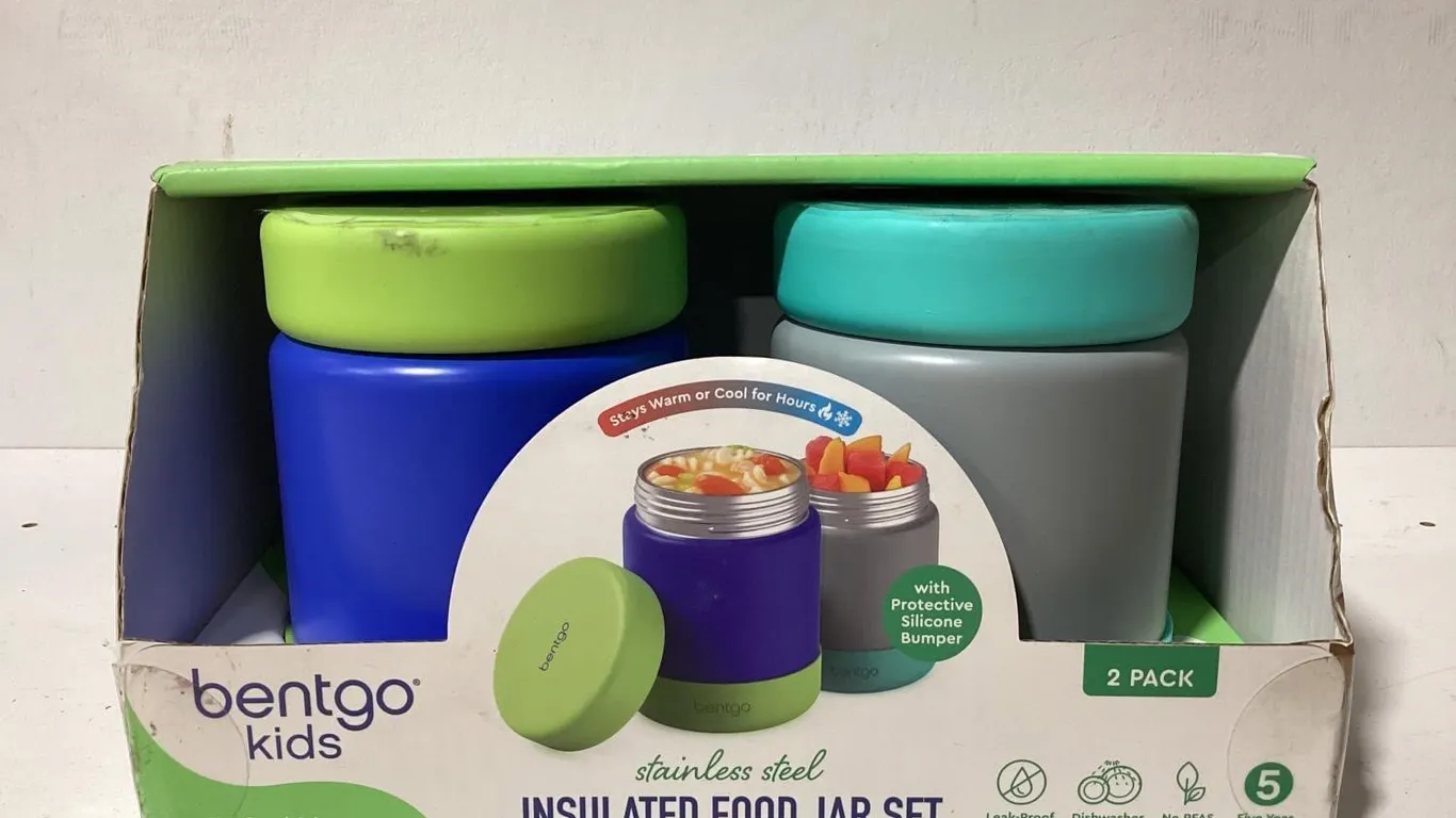 Bentgo Stainless Steel Food Jar 2pk Set