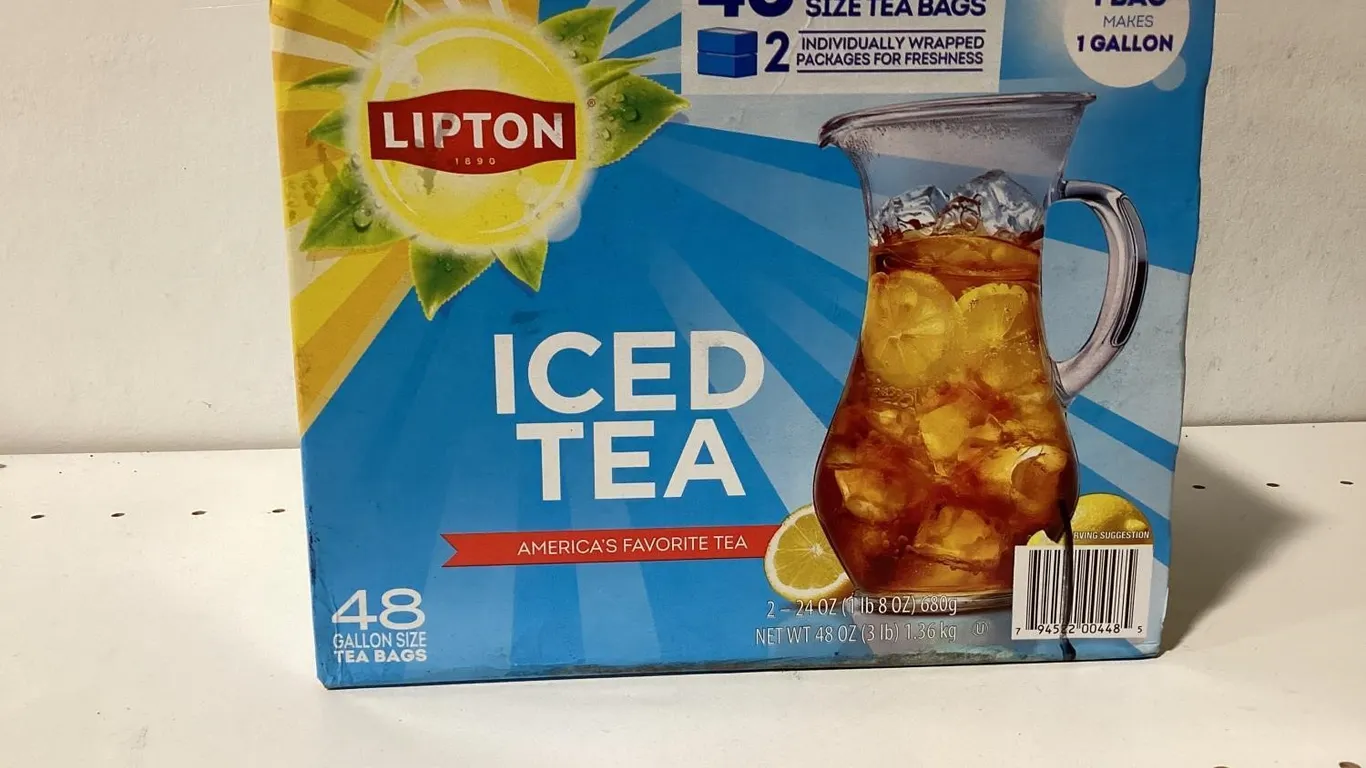 Lipton Gallon Size Iced Tea Bags 48 Count