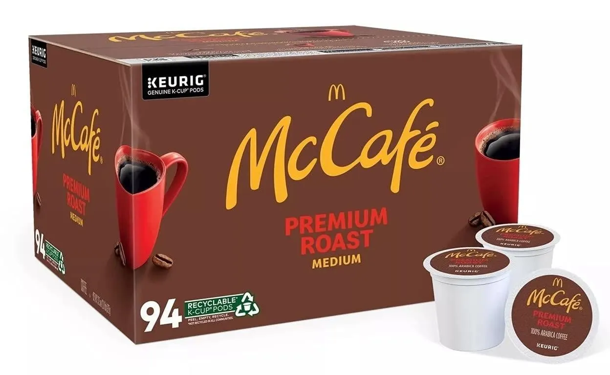Mccafe Premium Roast K-Cup Coffee Pods 94 Count