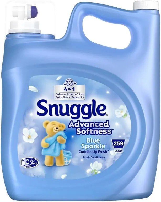 Snuggle Blue Sparkle Liquid Fabric Softener 176oz