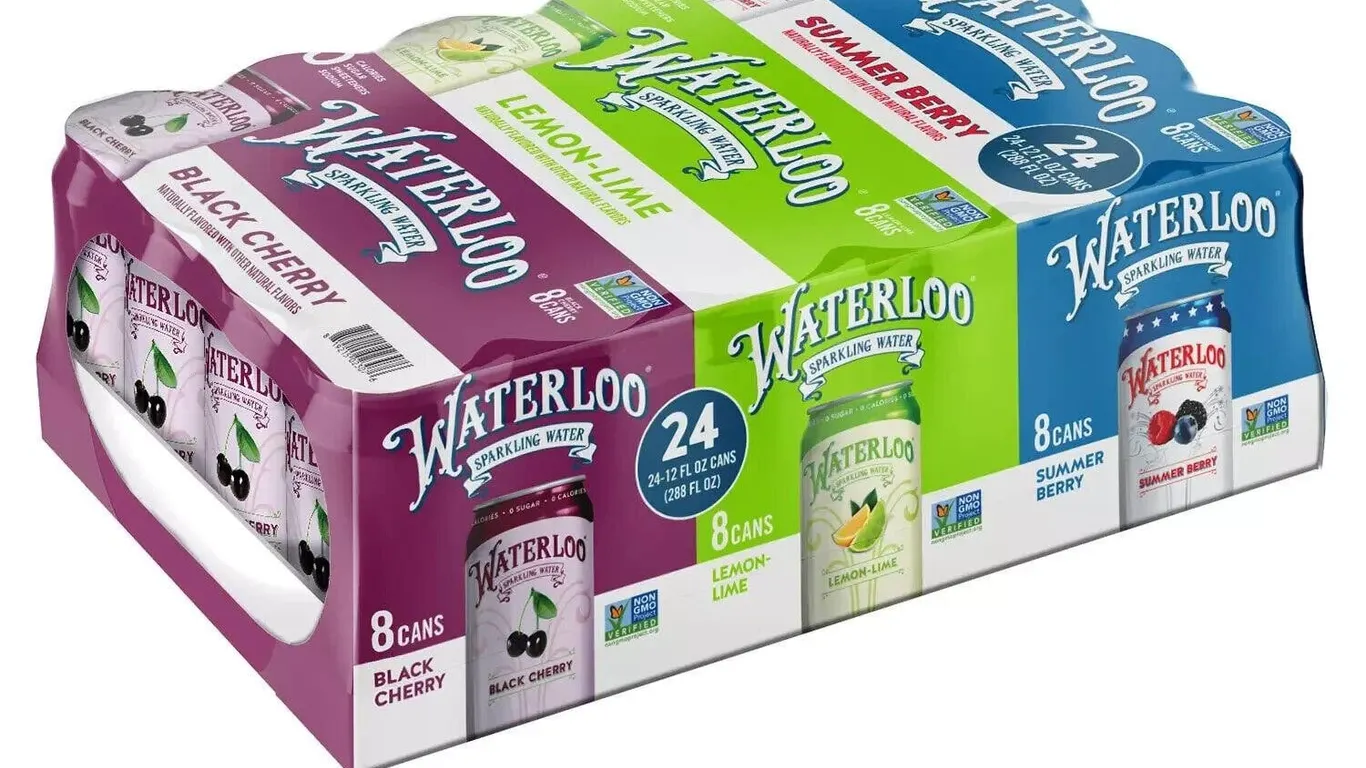 Waterloo Bundle Sparkling Water Variety 24 Pack