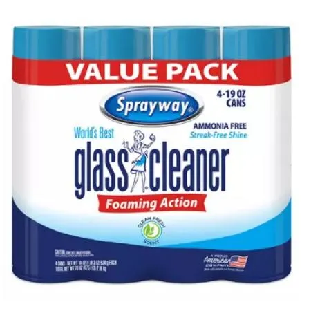 Sprayway Glass Cleaner 19oz 4 Pack