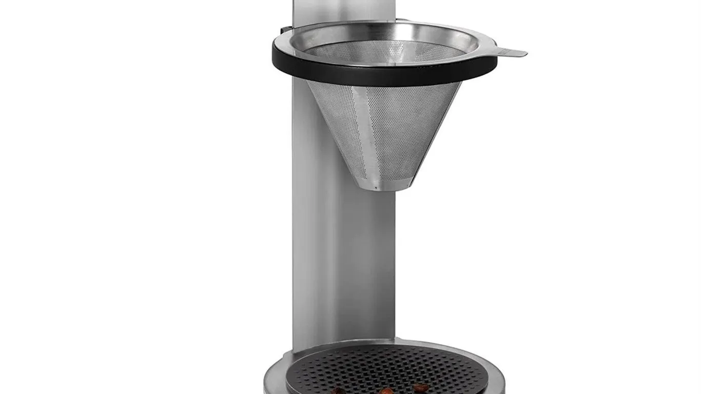 AdHoc Mr. Brew Pour-Over Coffee Maker, Steel