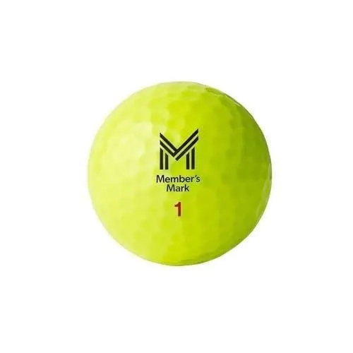 Golf Ball Yellow 24ct 3-Piece Set