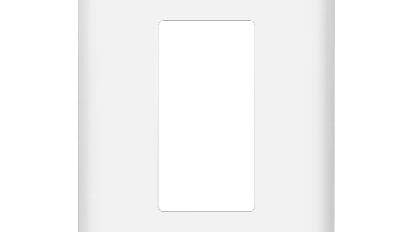 Enerlites Oversize Decorator Wall Plate White