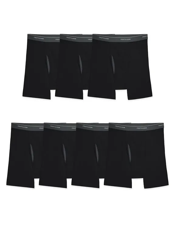 Fruit of the Loom CoolZone Boxer Briefs Medium Blk