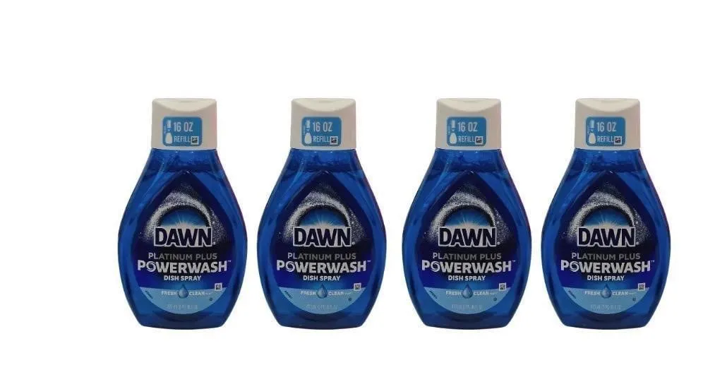 Dawn Platinum Powerwash Dish Spray Refills 4pk...